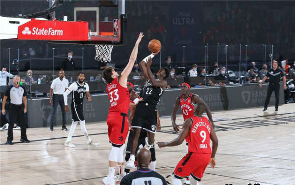 NBA季后赛首轮G4 猛龙150-122篮网