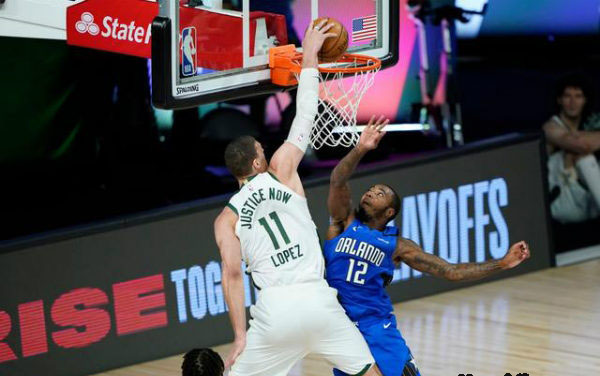 NBA季后赛首轮2 魔术vs雄鹿全场录像